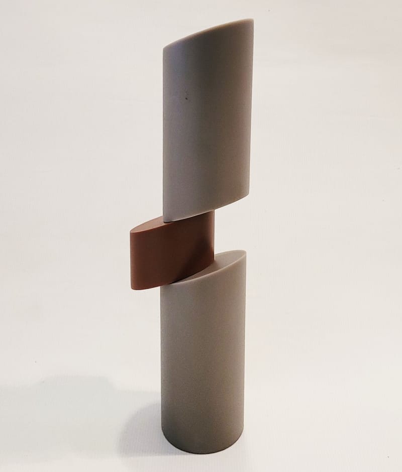 ESCULTURA CILINDRO DESLOCADO