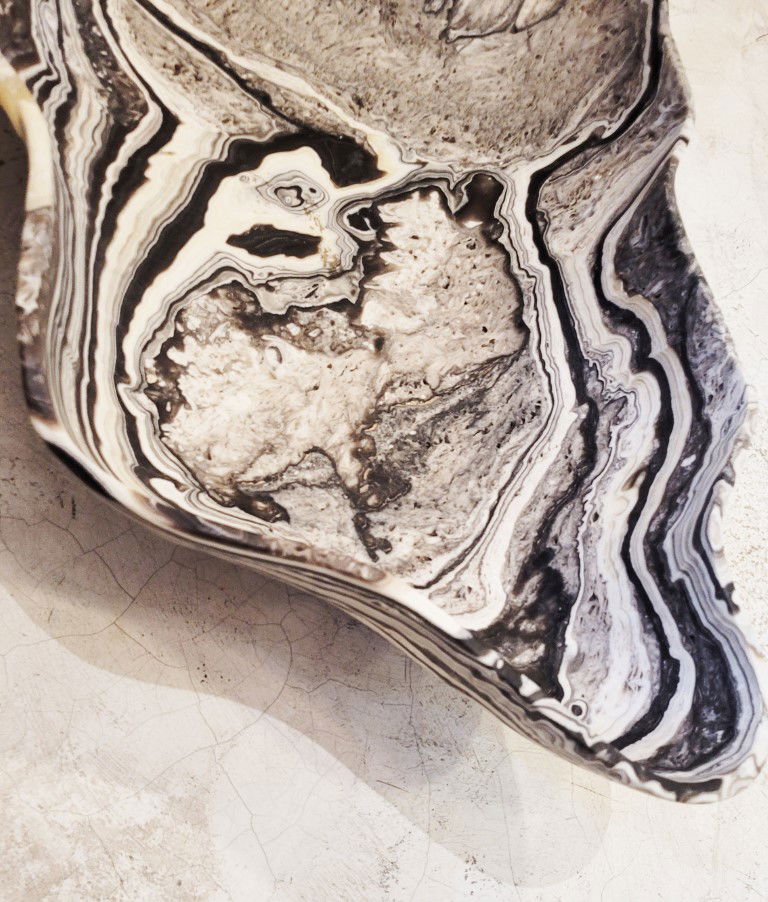 CENTRO DE MESA DE PEDRA