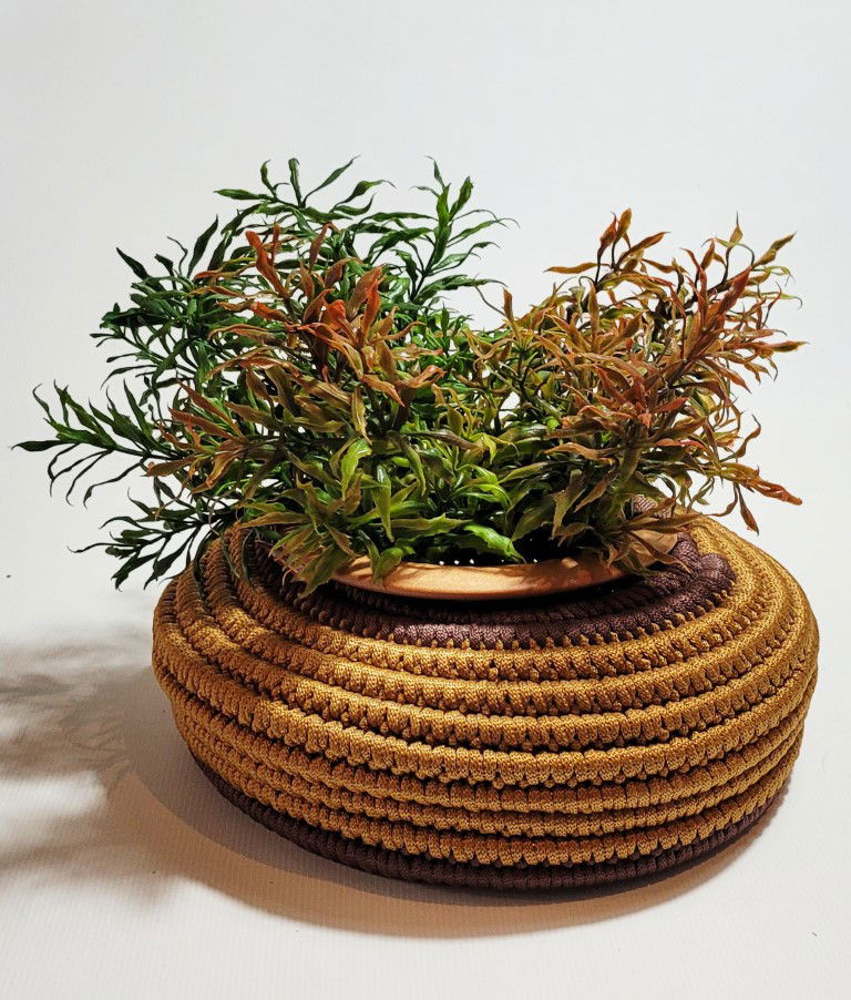 CACHEPOT CROCHE PEQUIÁ