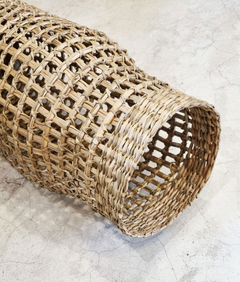 VASO CESTO FIBRA NATURAL