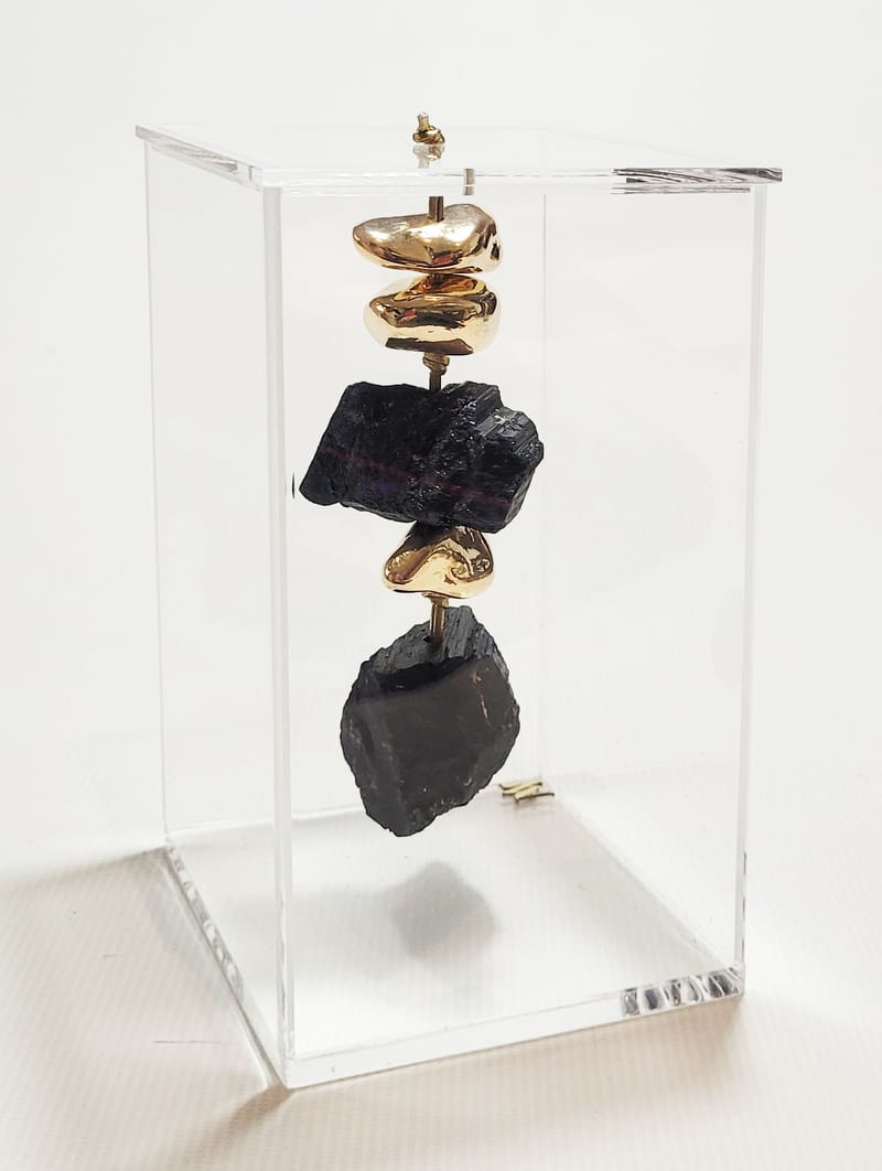 ART BOX ACRILICO E PEDRA