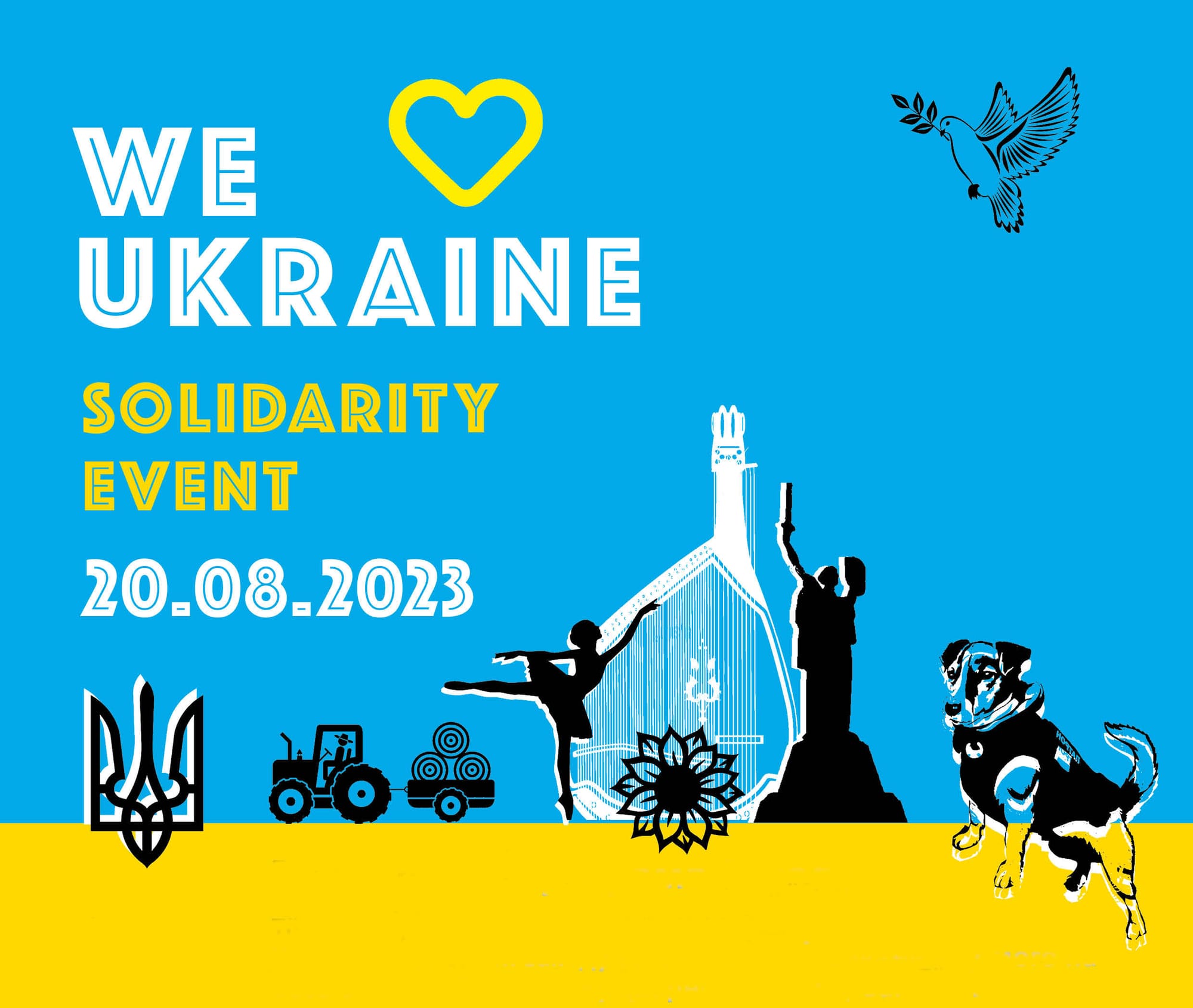 WE LOVE UKRAINE SOLIDARITY EVENT 20.08.2023