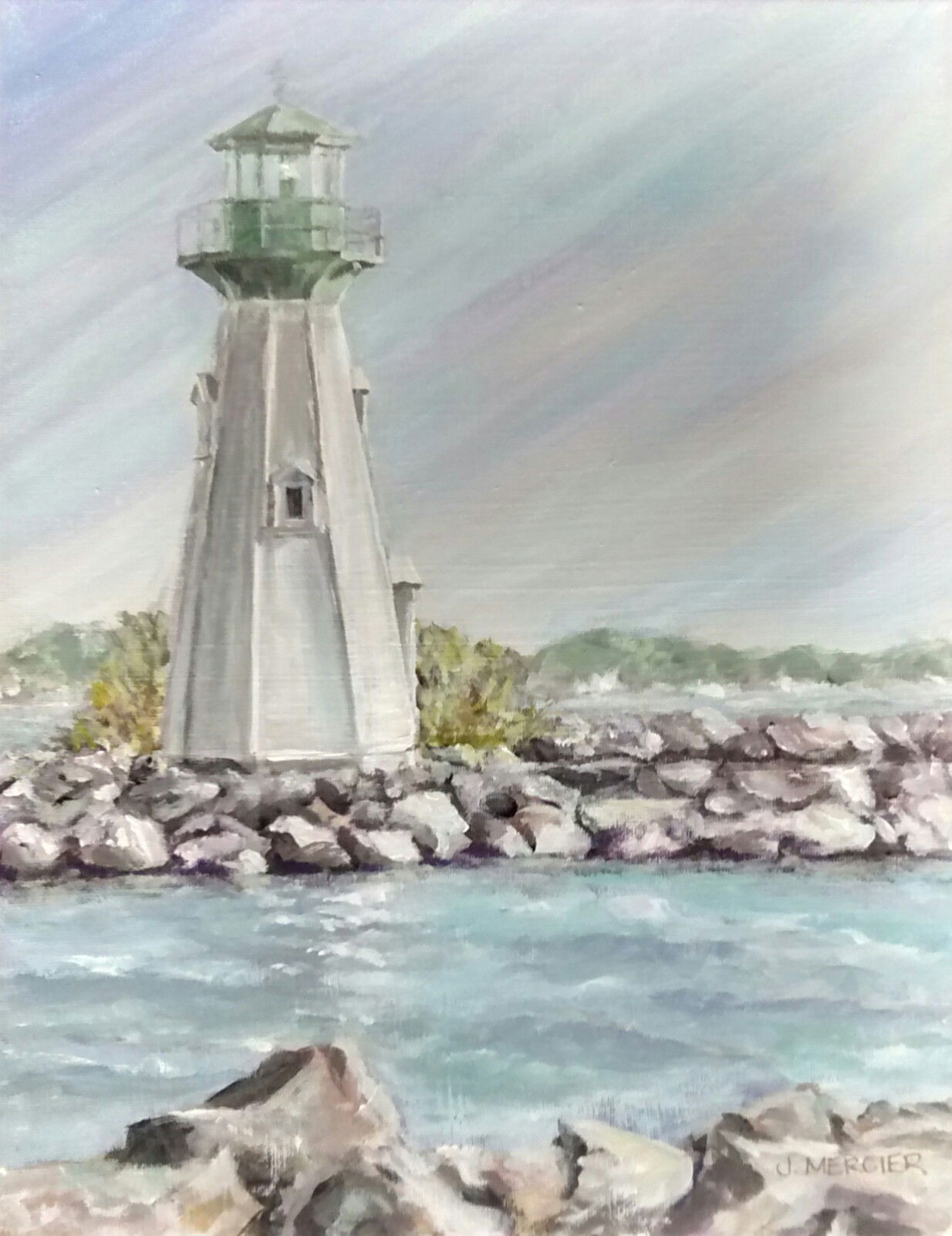 Lighthouse at the marina