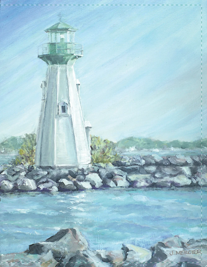 Lighthouse at the marina