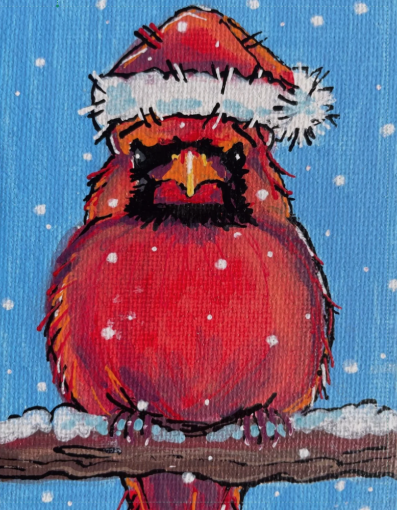 Christmas cardinal