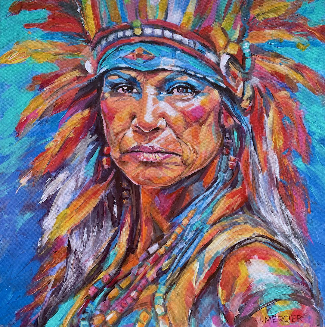 SOLD! Warrior woman