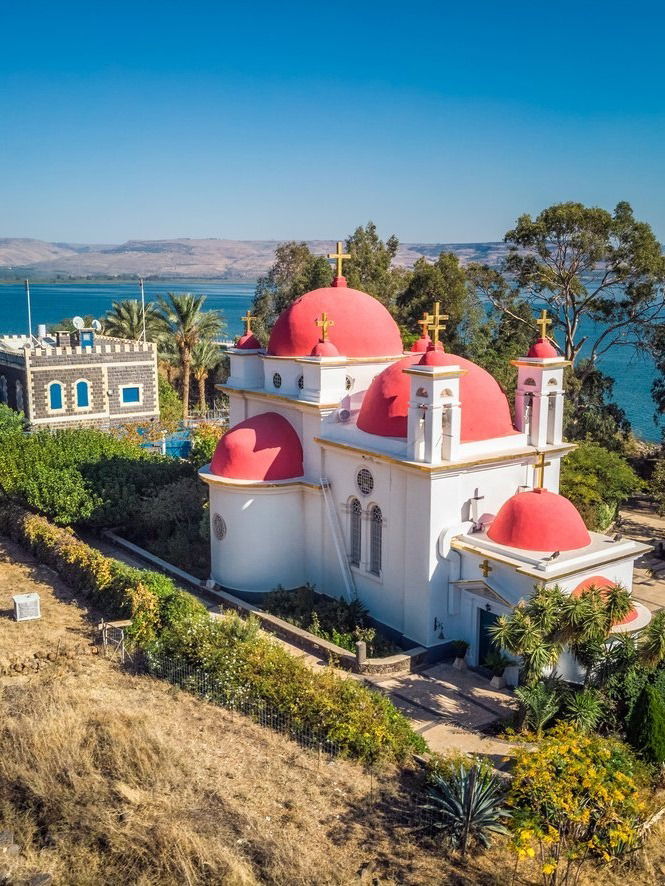 Галилейские сятыни вокруг Кинерета.