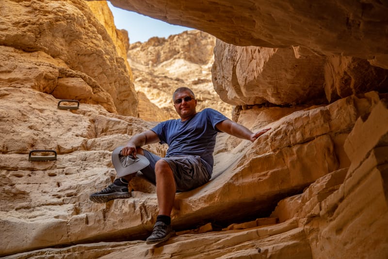 Нахаль Гов. Подьем Скорпионов  по древнеримской дороге в пустыне Арава (10-12 км)