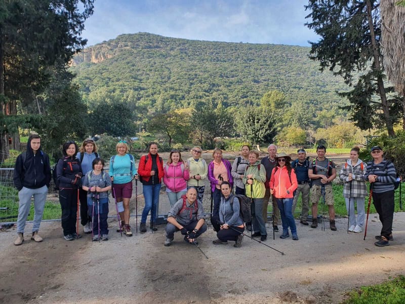 Идем тропой Израиля - от ханьен Орен до Керем Махараль - 13 участок протяженность 15-17 км