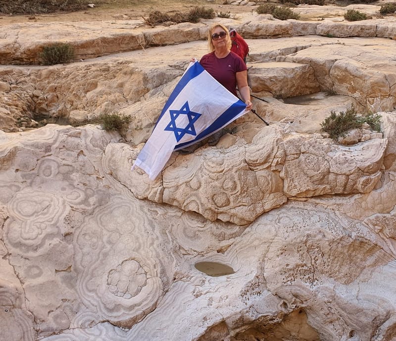 Ручей Великих Наводнений - Верхний Цеелим - особенный каньен Иудейской пустыни 12-14 км.