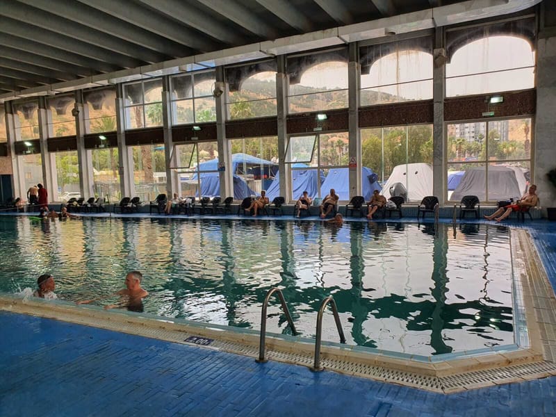 Хамей Тверия- СПА комплекс на берегу озера Кинерет.