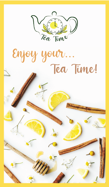 Banner "Tea Time" - Version 2