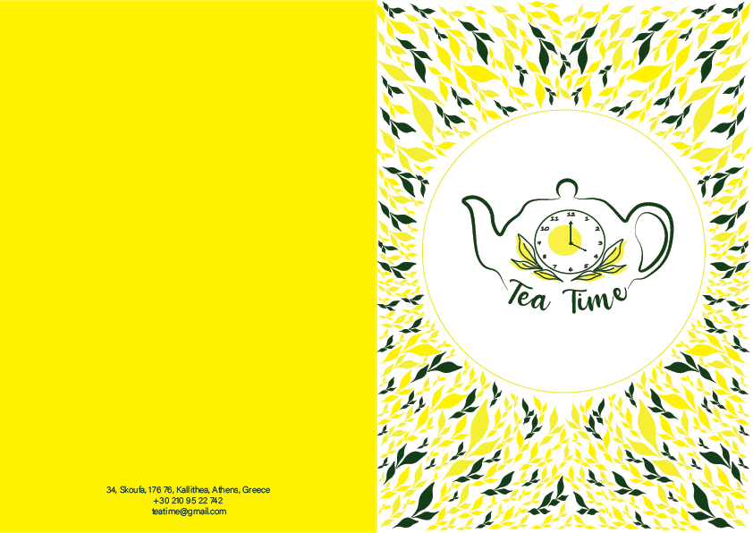 Catalogue "Tea Time" - Cover Page