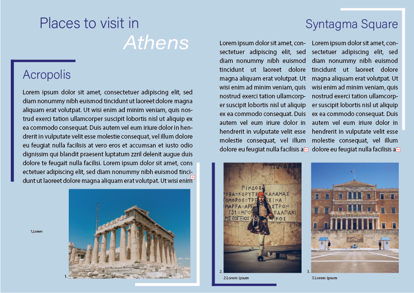 City Guide "Athens" - Internal Pages