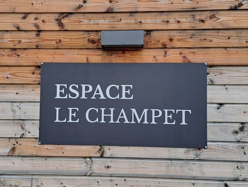 Espace Le Champet