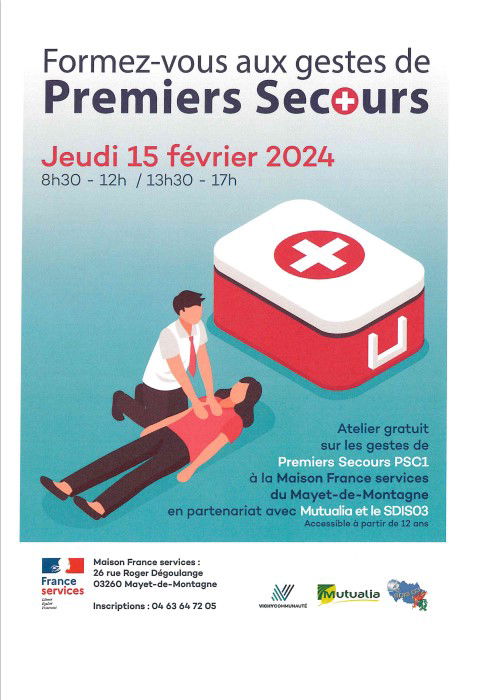 Formez-vous aux gestes de premiers secours