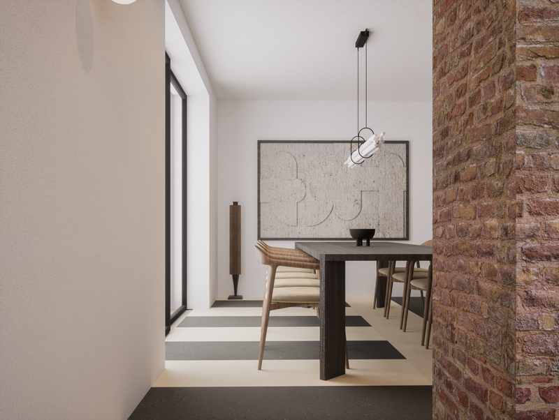 The Brick HOUSE INTERIOR