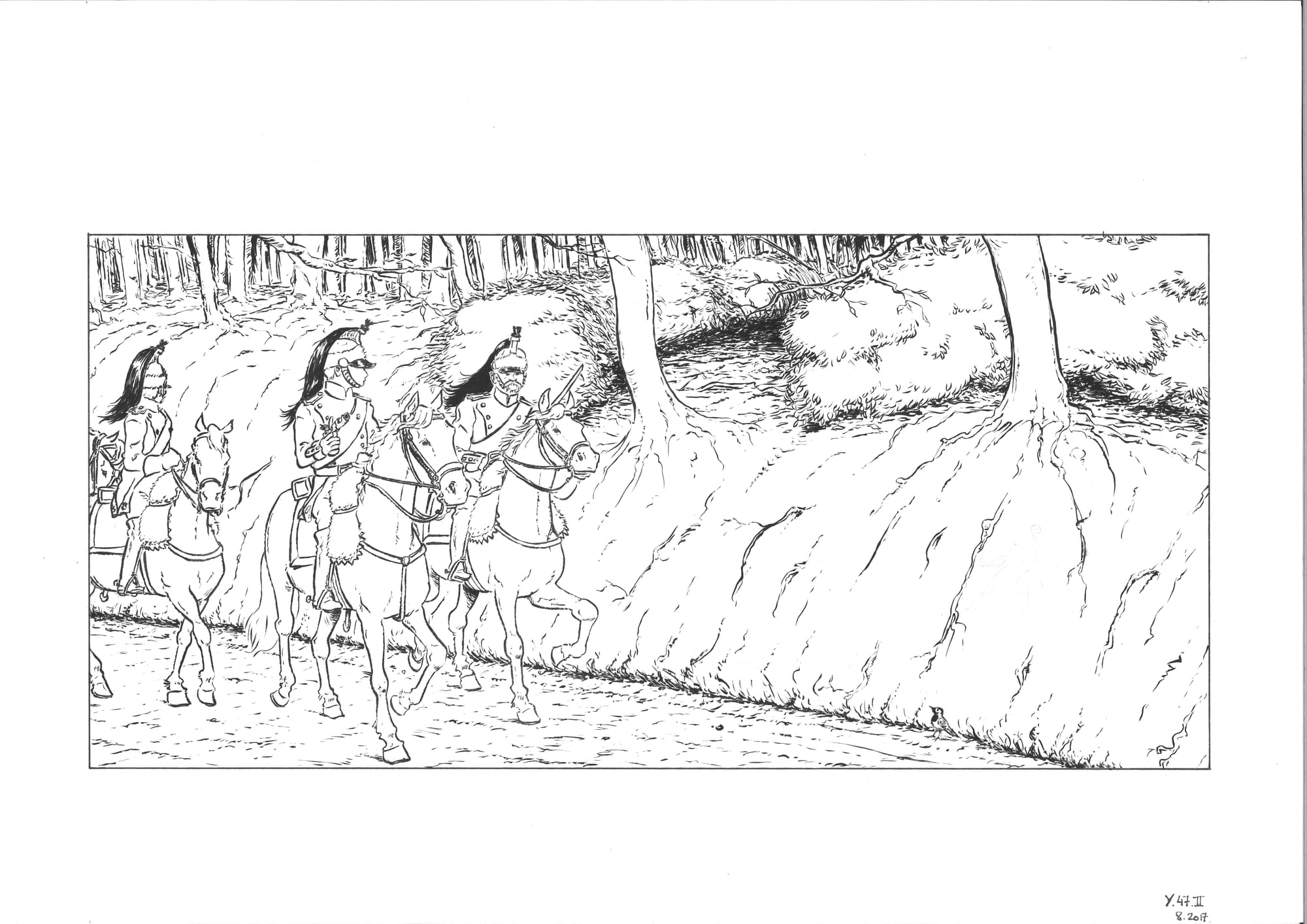 Graphic novel Napoleonic era