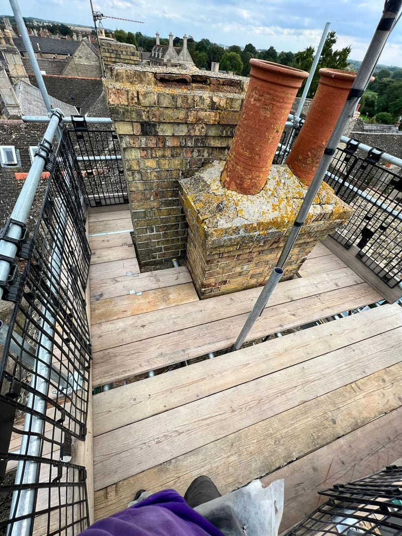 Chimney repair