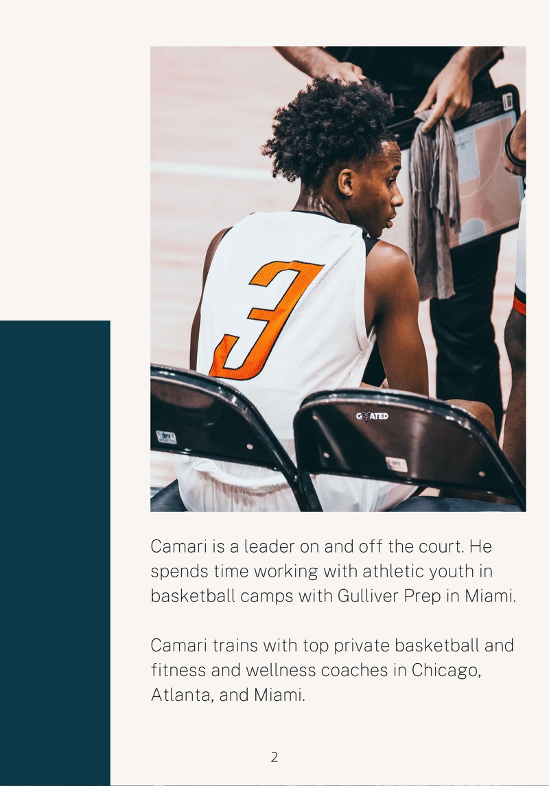 Camari Gilbert - NBA Combine 2023