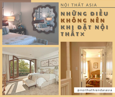 🍀 Series những điều KHÔNG NÊN khi đặt nội thất