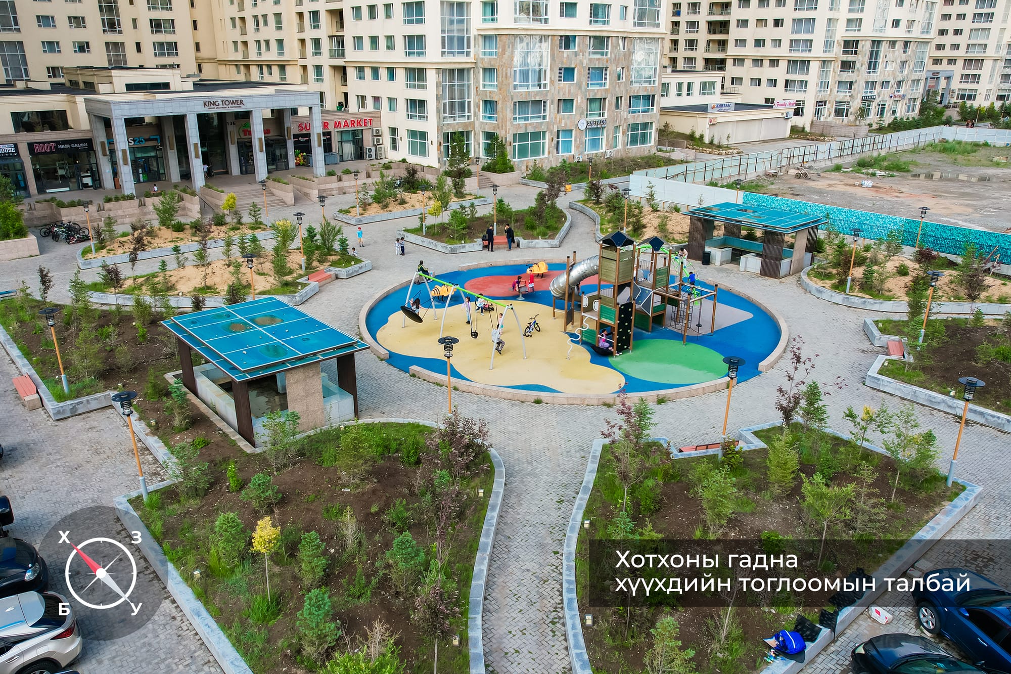 KING TOWER 104мкв 3өрөө худалдана