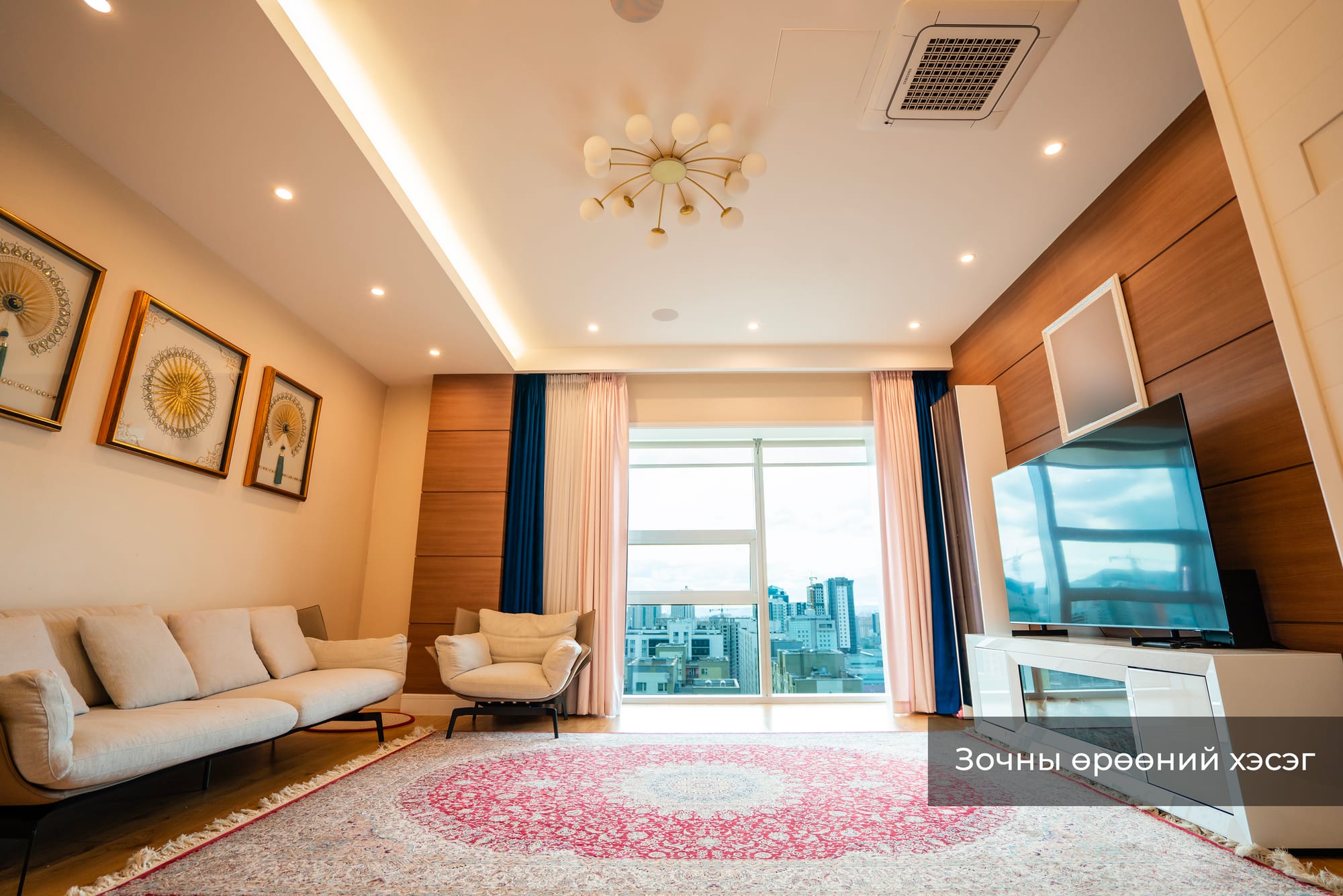 ENCANTO TOWER 143мкв 4 өрөө хөлслүүлнэ