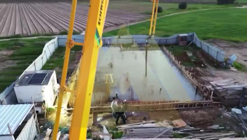 יציקת רצפה קומת קרקע