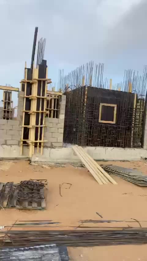 05/2024 - שלב מעטפת, עמודים וממ"ד