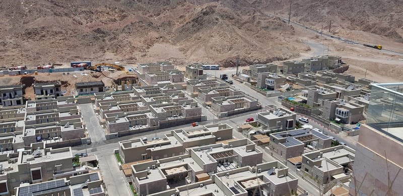 פרויקט בשכונת שירת הים - אילת