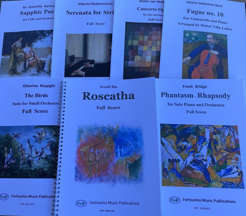 Full Scores orchestra - Fortissimo Music Publications