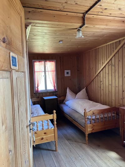 Zweibettzimmer Rothorn / Hasli