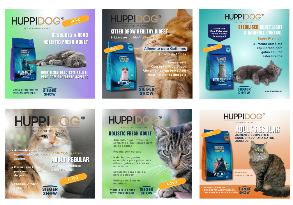 Site de vendas de Alimento para Cães e Gatos