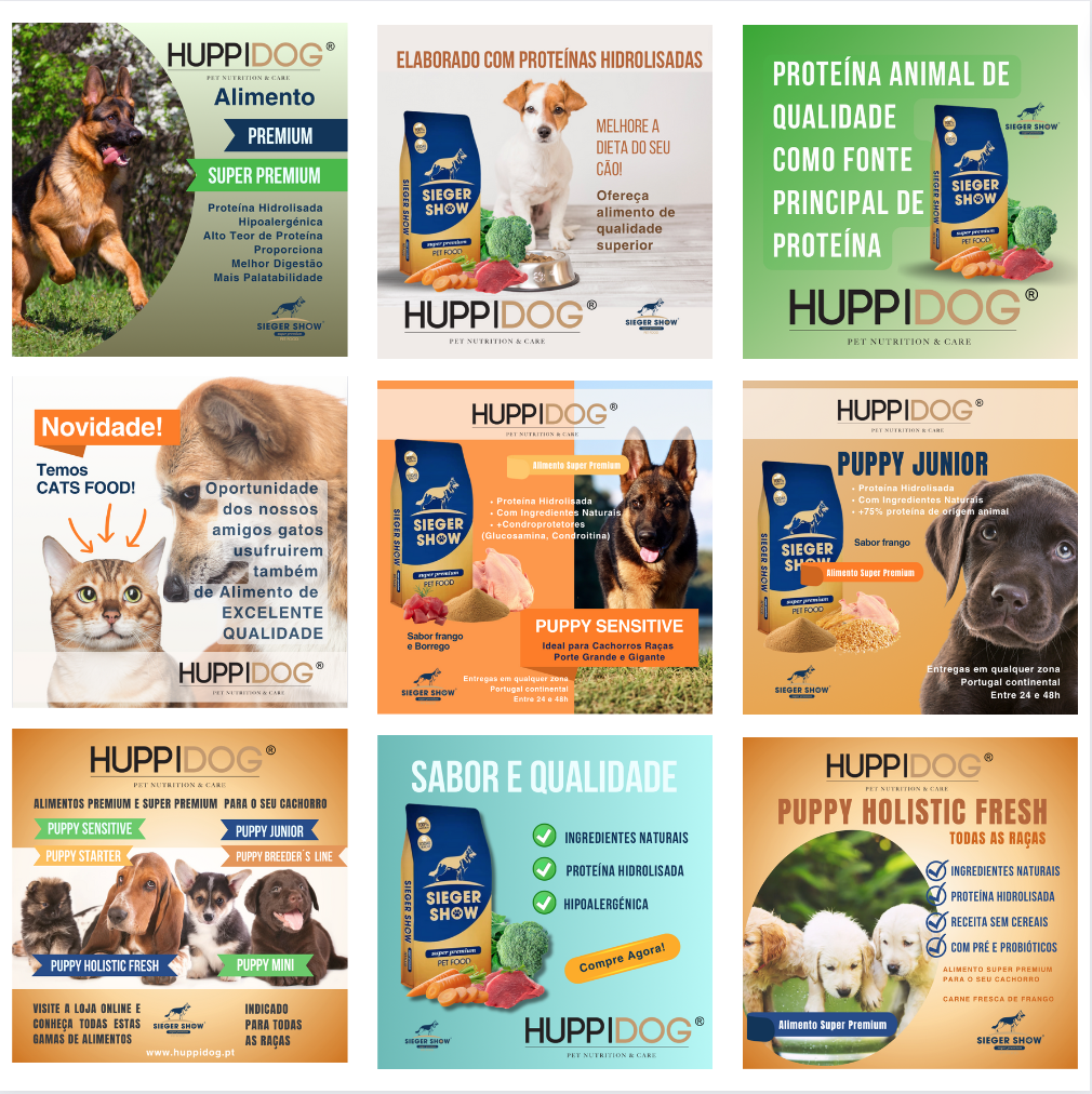 Site de vendas de Alimento para Cães e Gatos