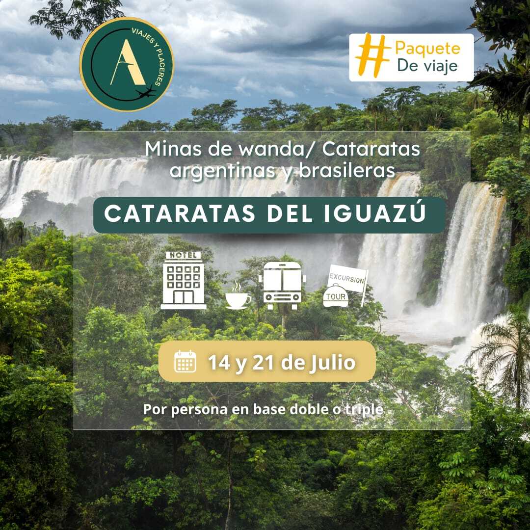 CATARATAS DEL IGUAZU "CUPO COMPLETO"