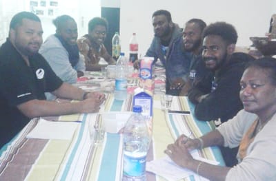 2018 - Rencontre avec l'Association des Etudiants Vanuatais en Nouvelle-Calédonie (AEV-NC) à Nouméa