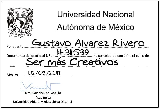Curso CREATIVIDAD