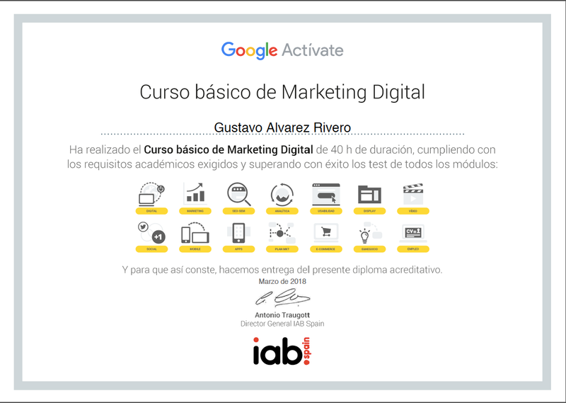 Curso básico de Marketing Digital
