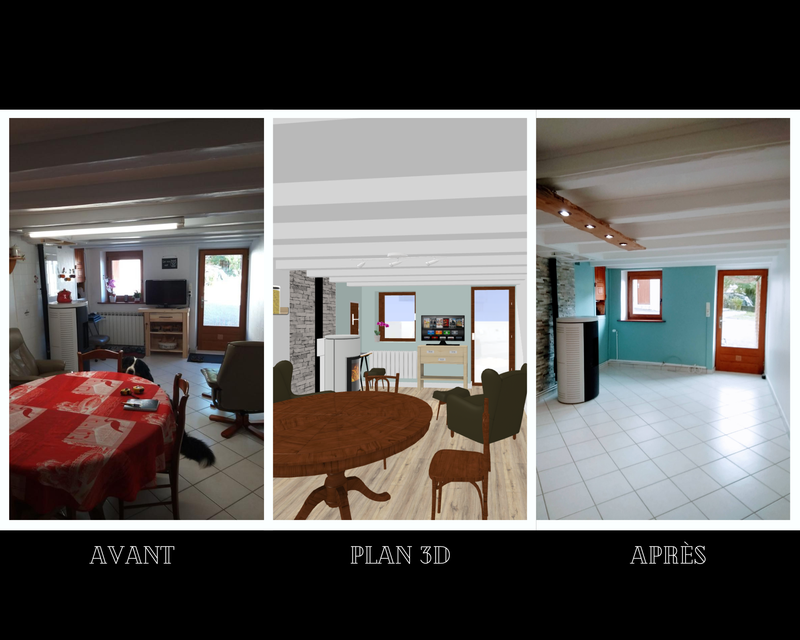 Rénovation pièce à vivre