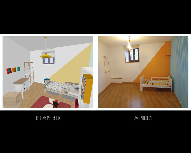 Aménagement chambre double