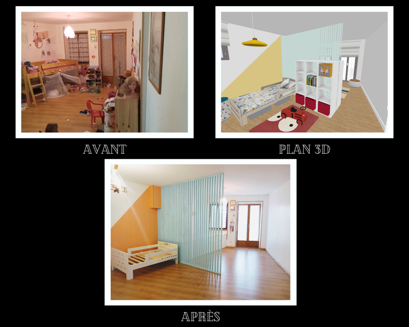 Aménagement chambre double