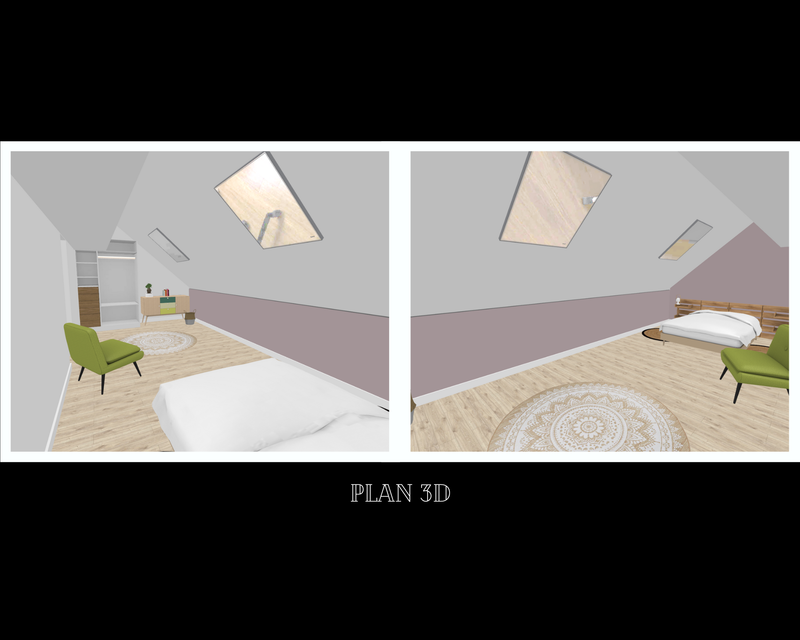 Second œuvre extension (chambre)