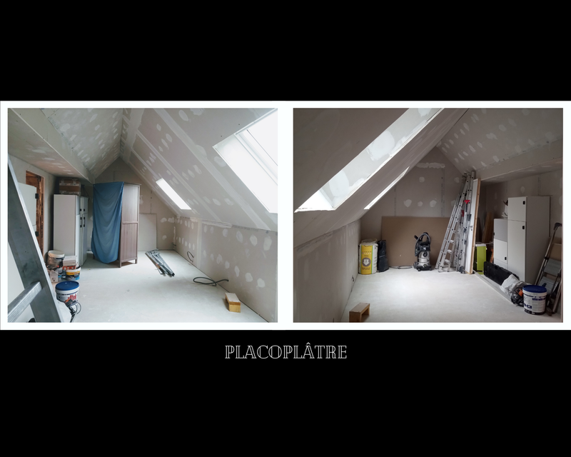 Second œuvre extension (chambre)