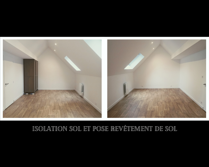 Second œuvre extension (chambre)