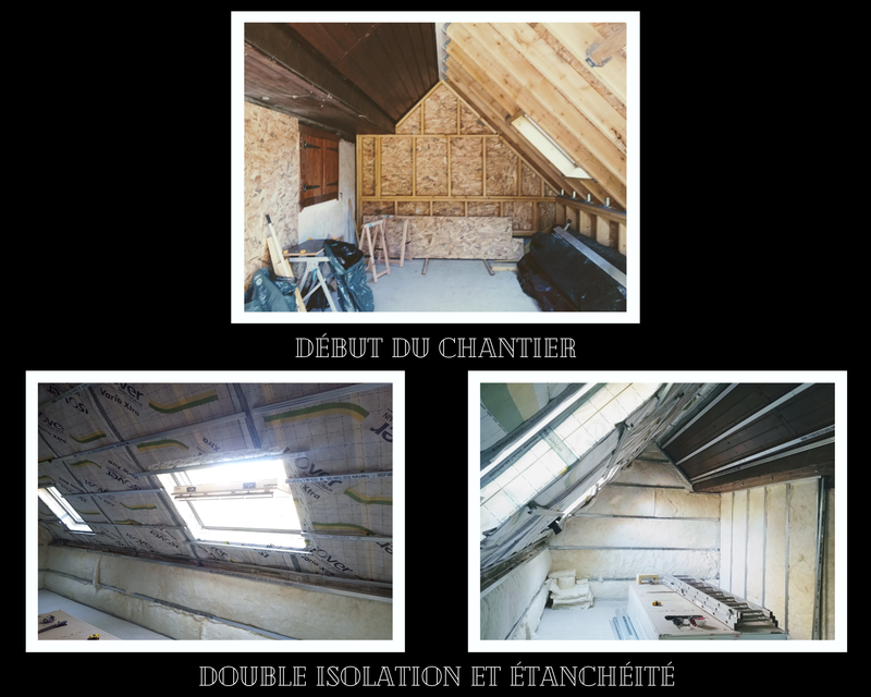 Second œuvre extension (chambre)