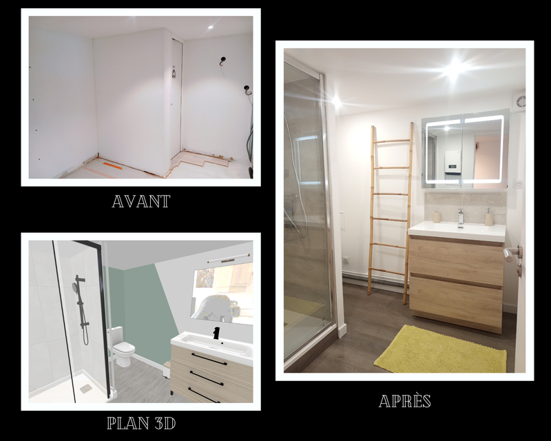 Création d'une salle de bain