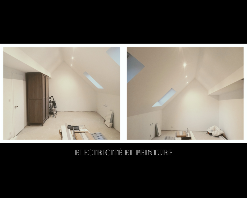 Second œuvre extension (chambre)