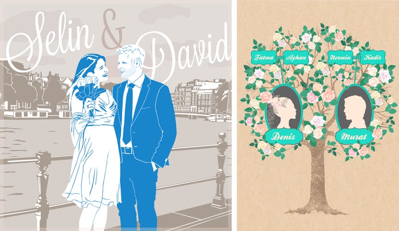 Wedding invitation - printing