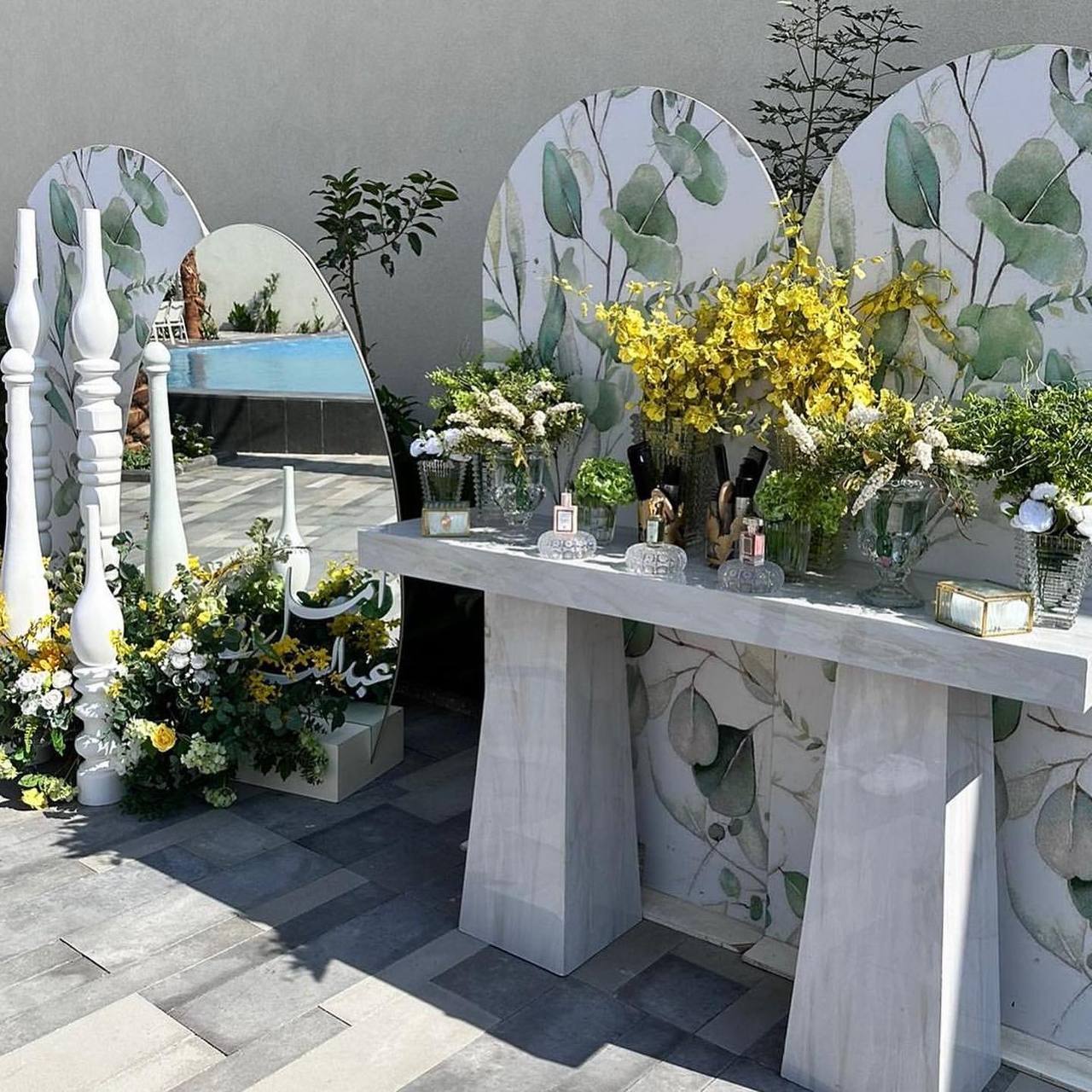 تنسيق كوش شاليهات صغيره وبيوت