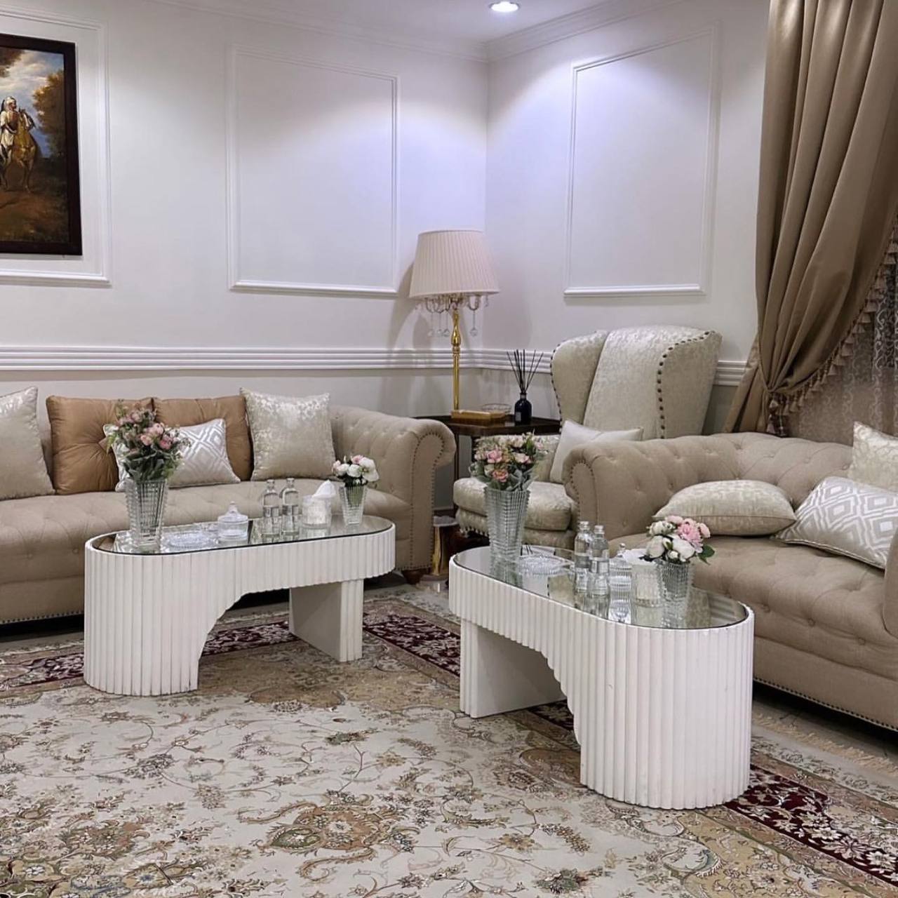 تنسيق كوش شاليهات صغيره وبيوت